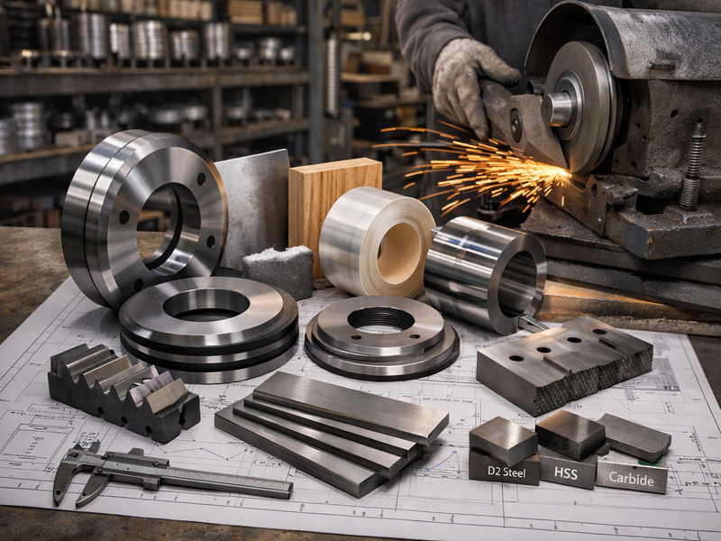 Comment choisir les lames industrielles adaptées aux différents matériaux