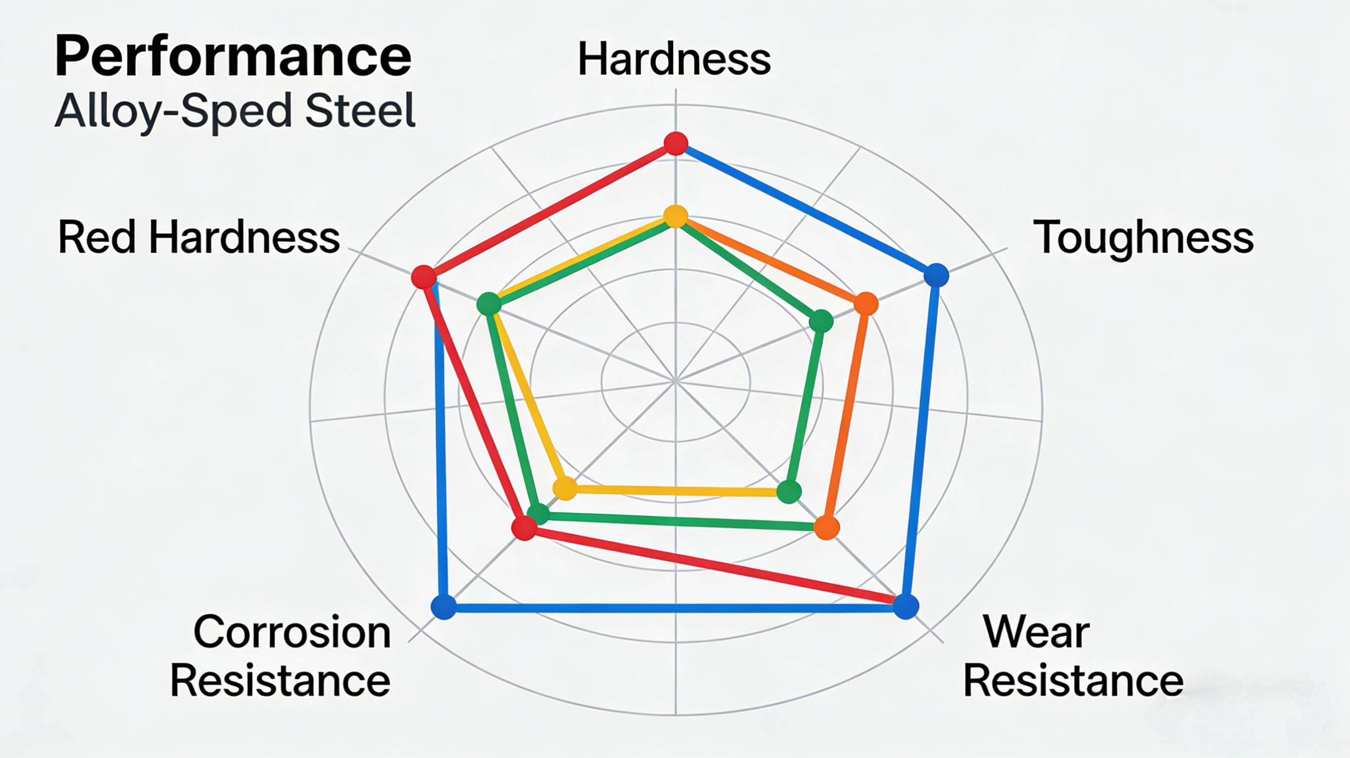 Blade material grades