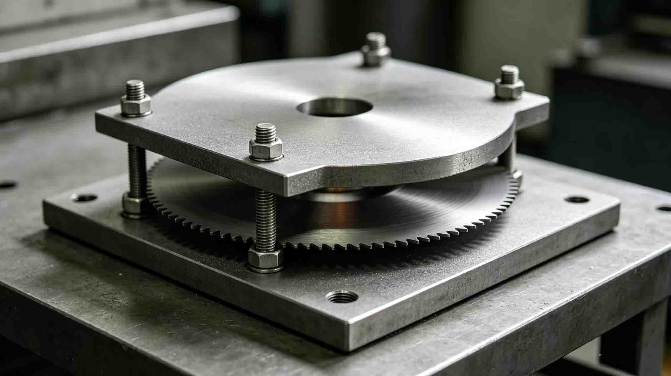 vacuum heat treated ultra-thin circular blades with dedicated fixtures vacuum heat treated ultra-thin circular blades with dedicated fixtures