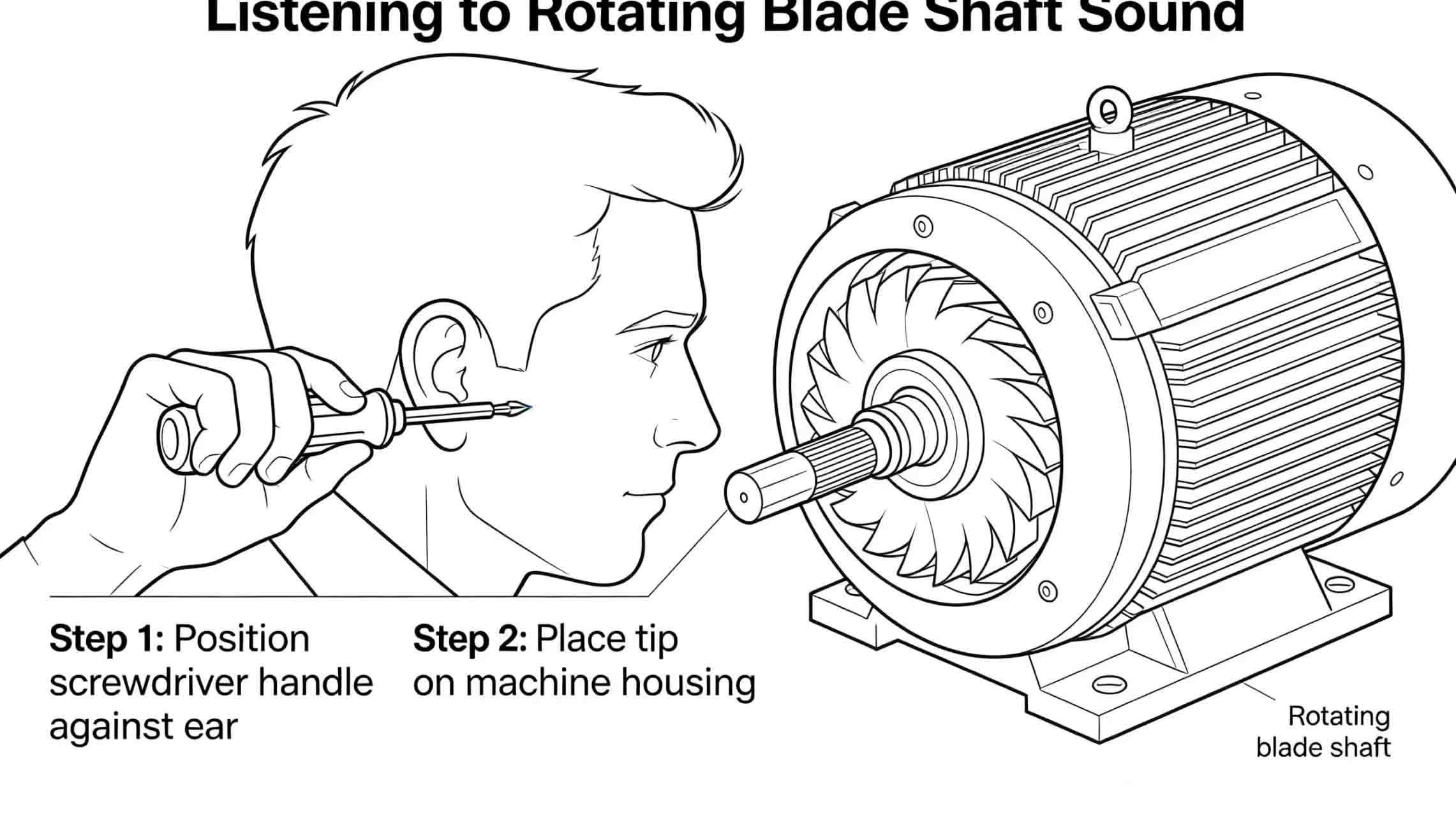 No-load listening diagram No-load listening diagram