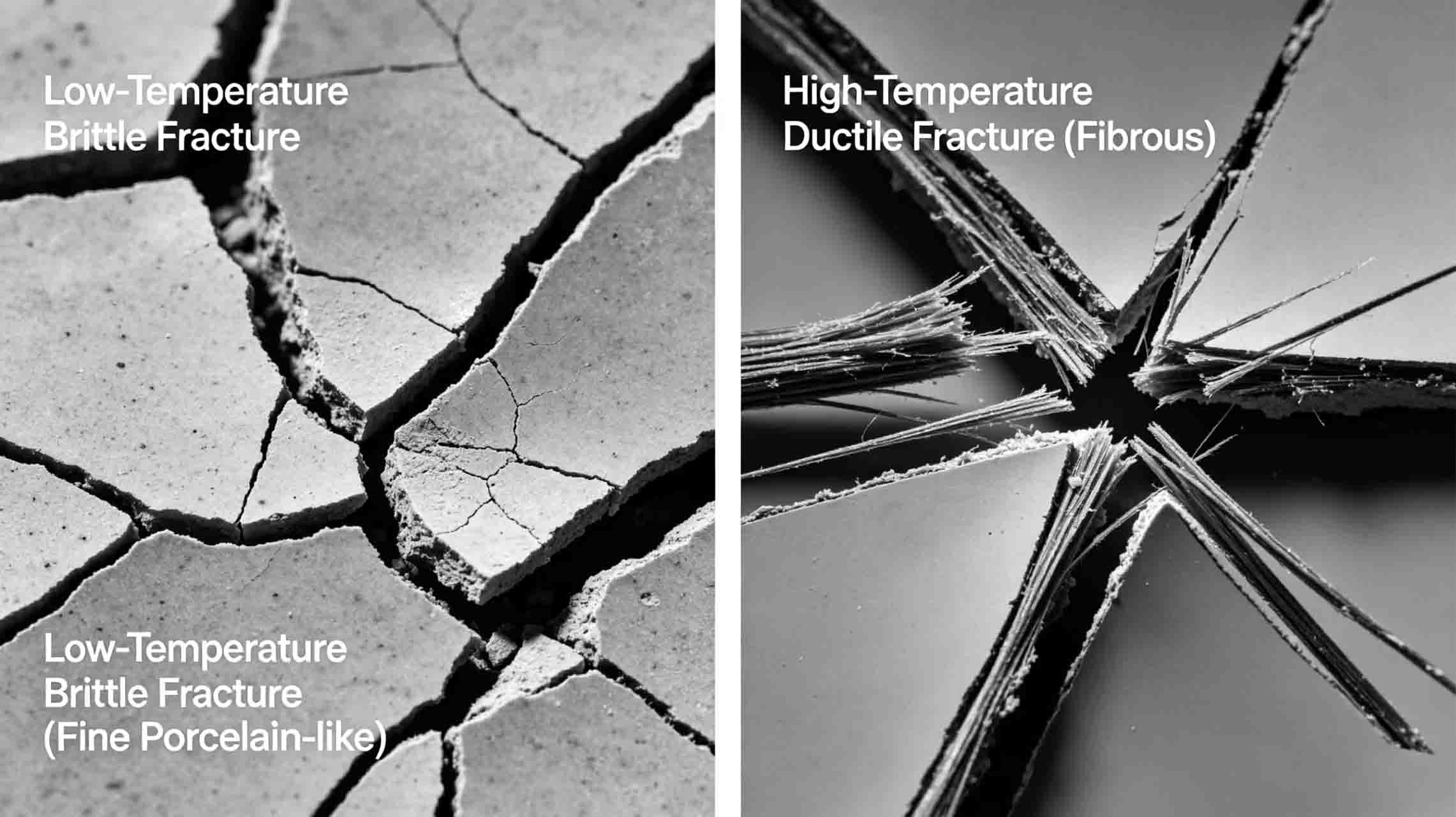 Fracture morphology comparison Fracture morphology comparison