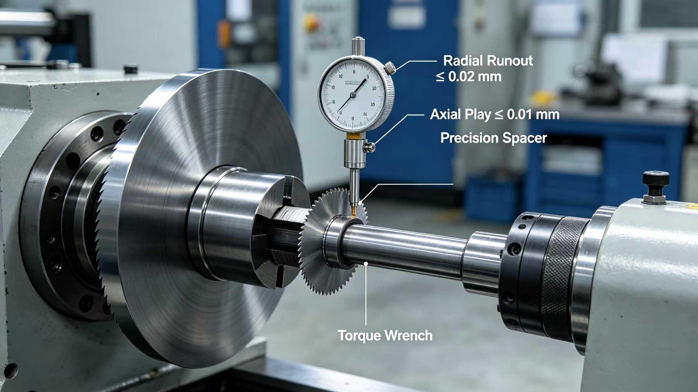 Installation precision inspection image
