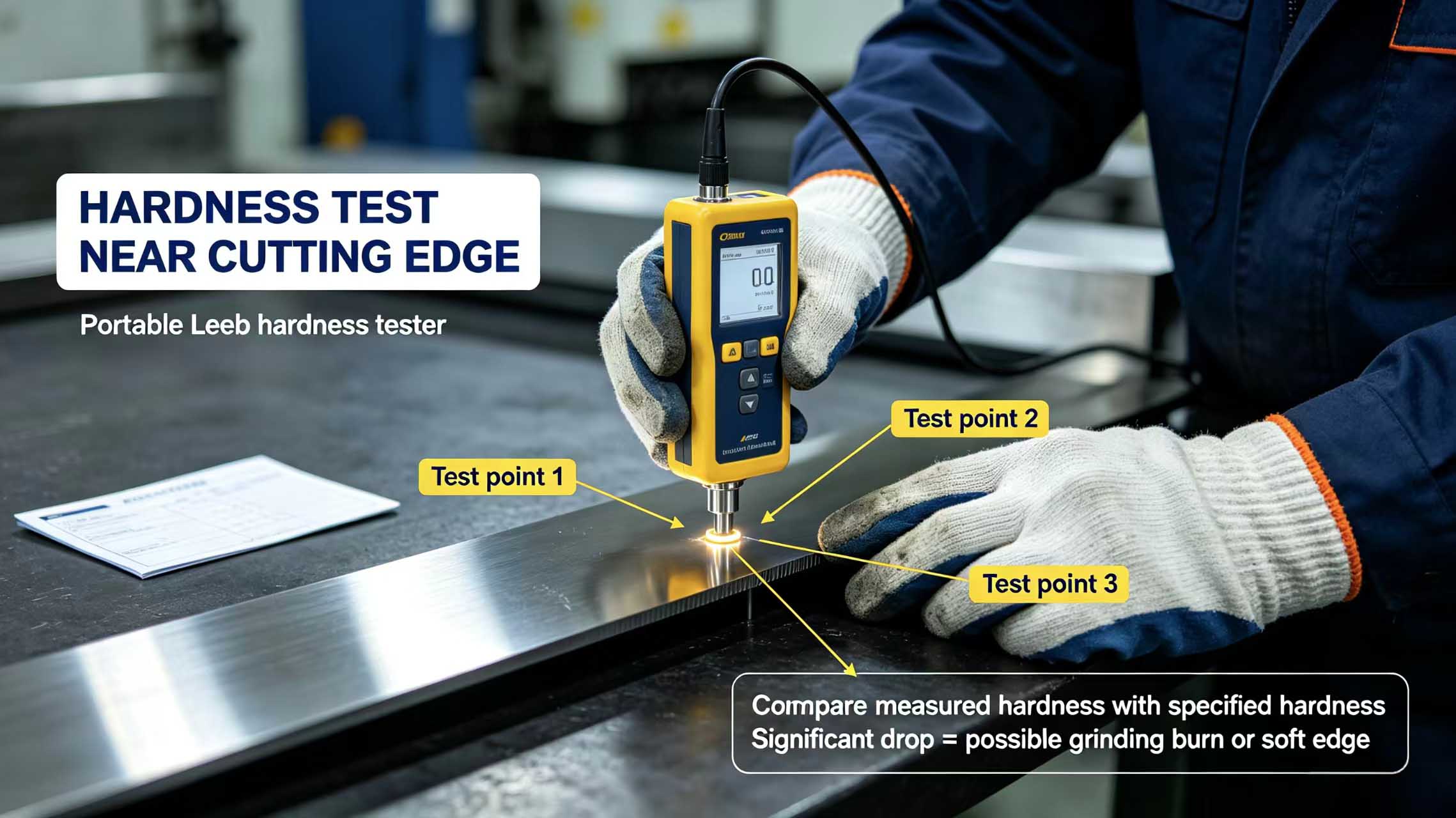 Runout inspection image